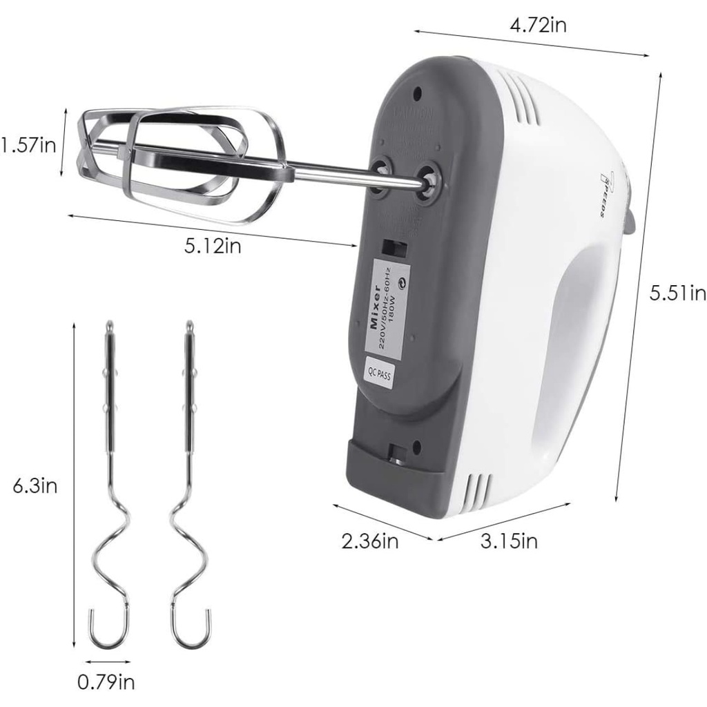 Electric Hand Mixer Beaters