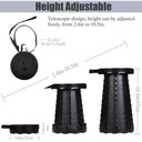 Portable Retractable Folding Stool